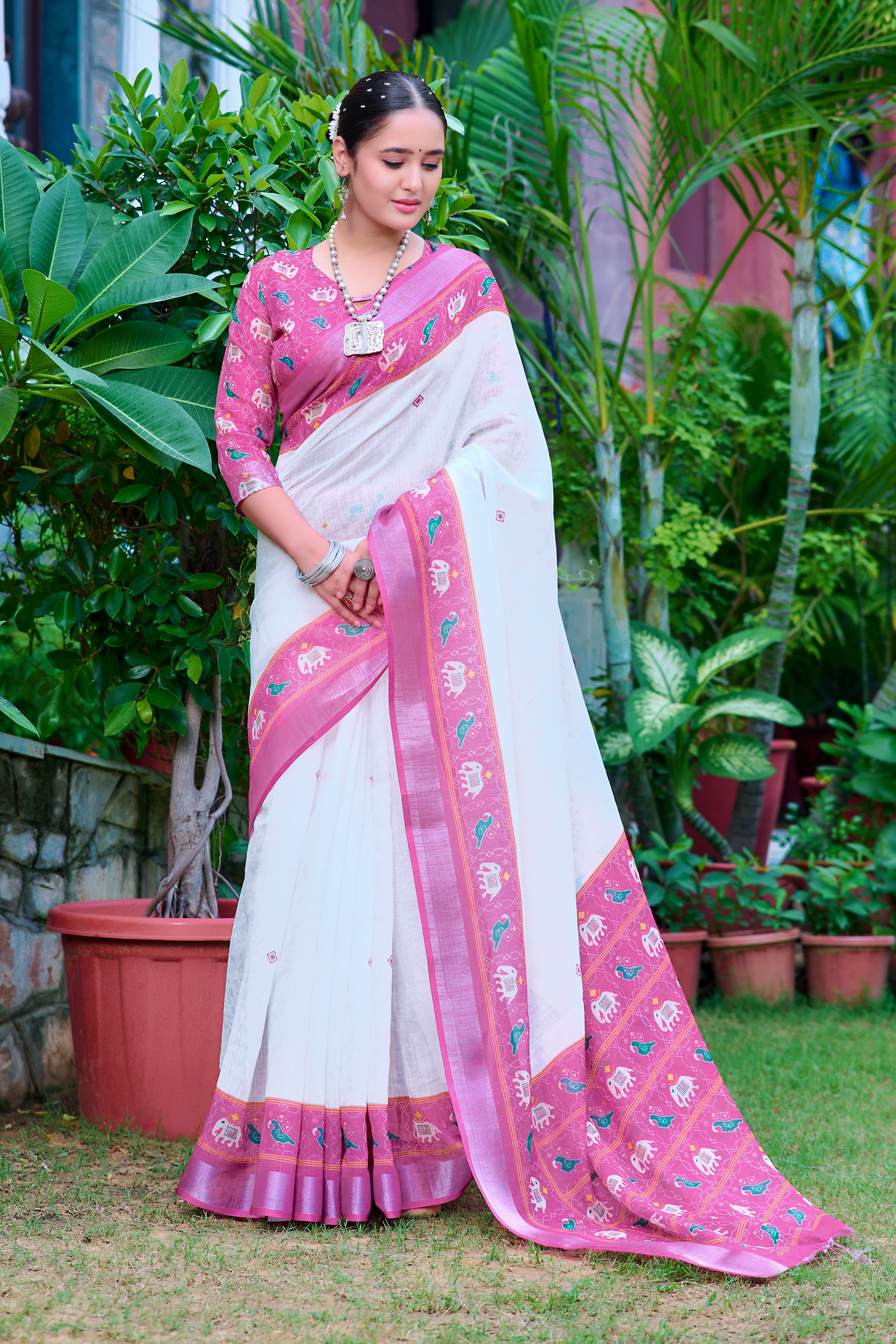 PINK SAREE