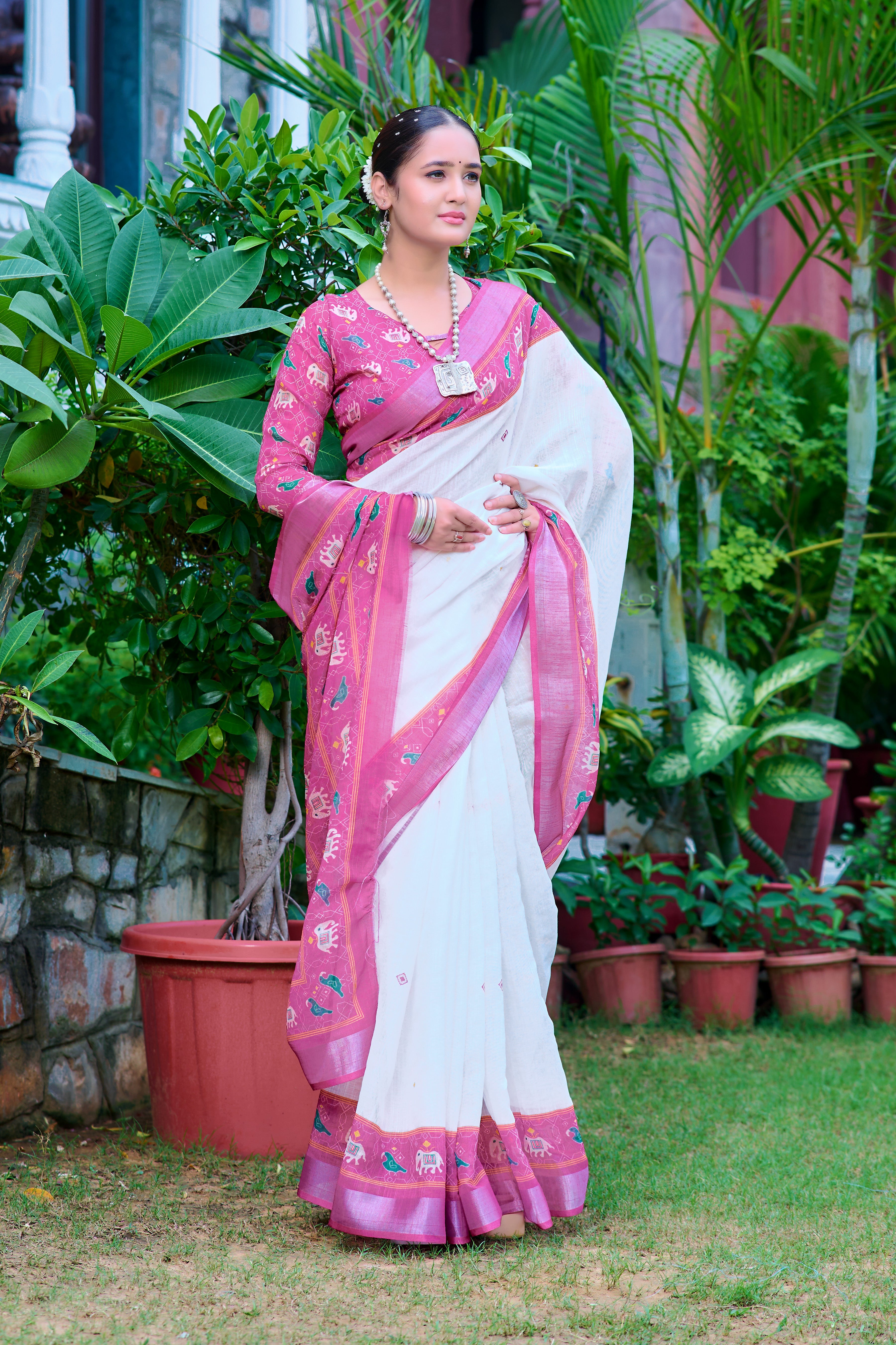 PINK SAREE