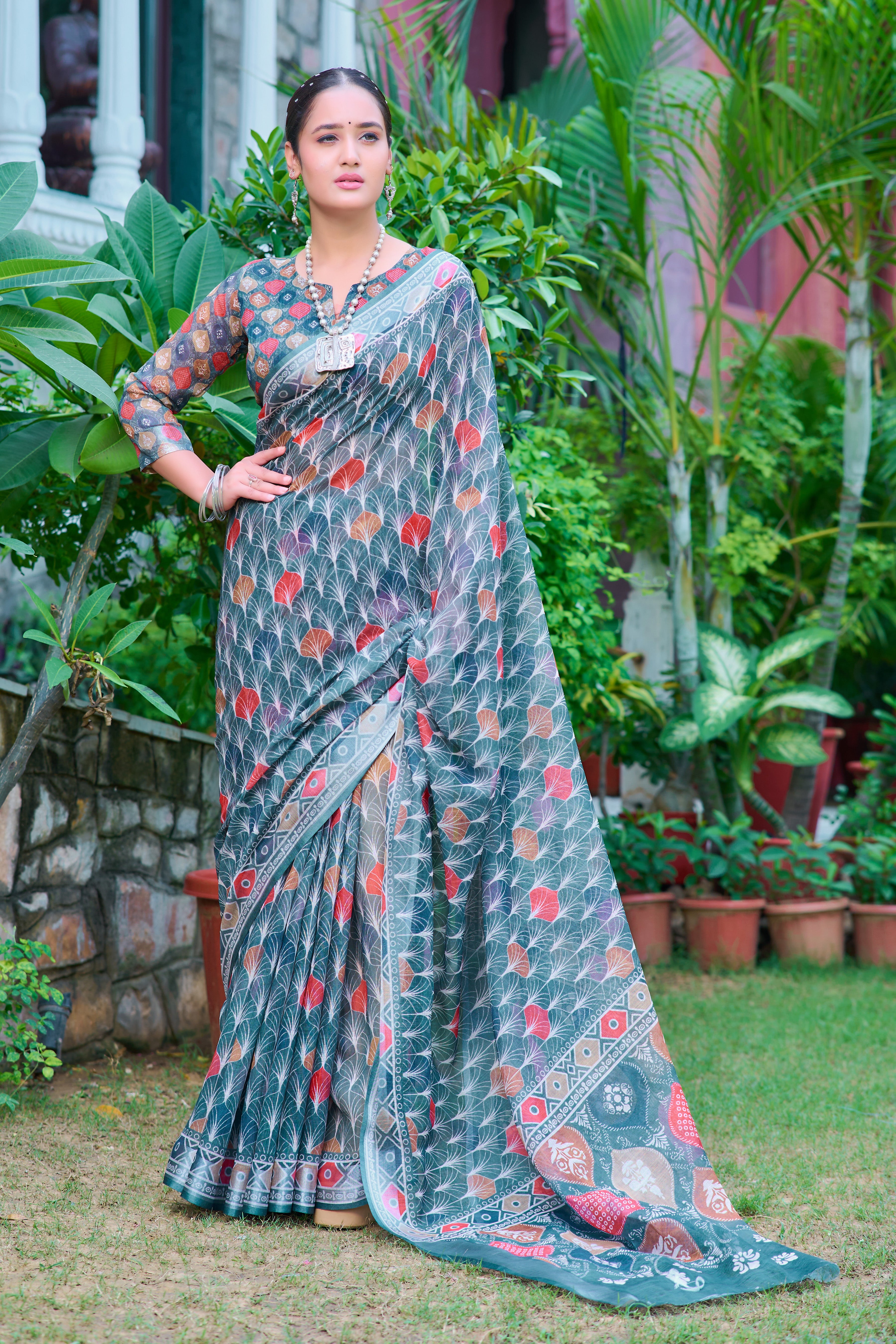 BLUE SAREE