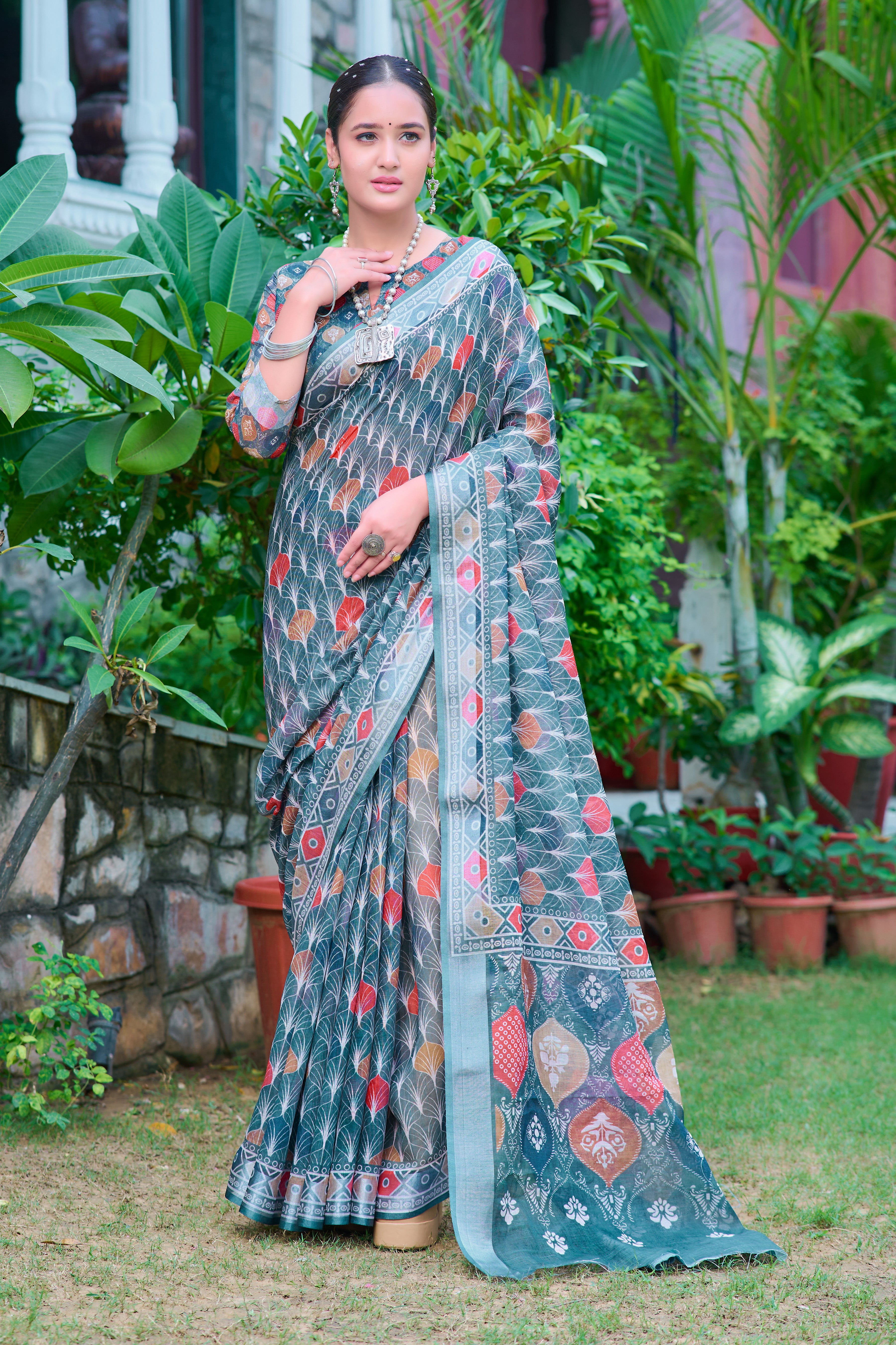 BLUE SAREE