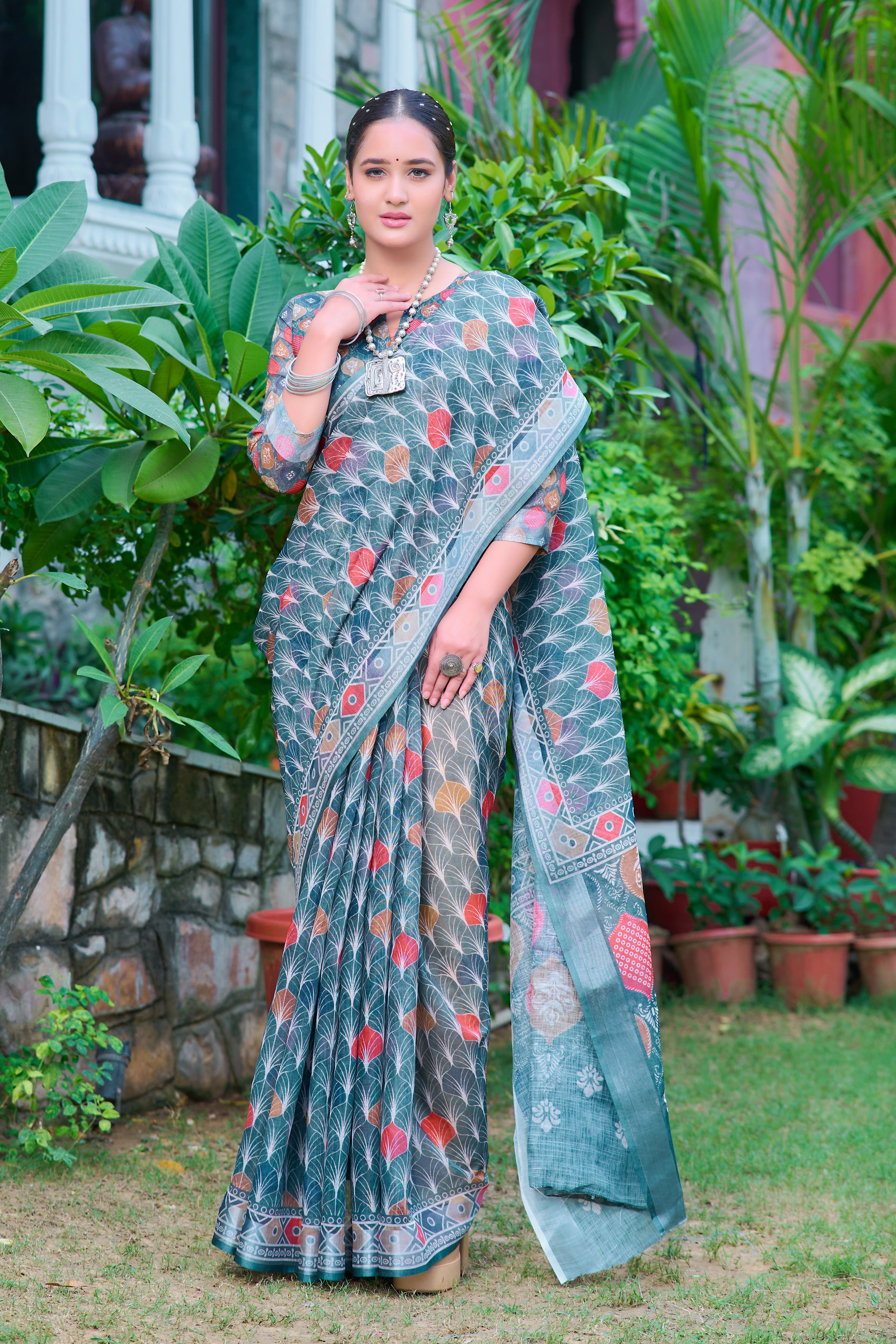 BLUE SAREE