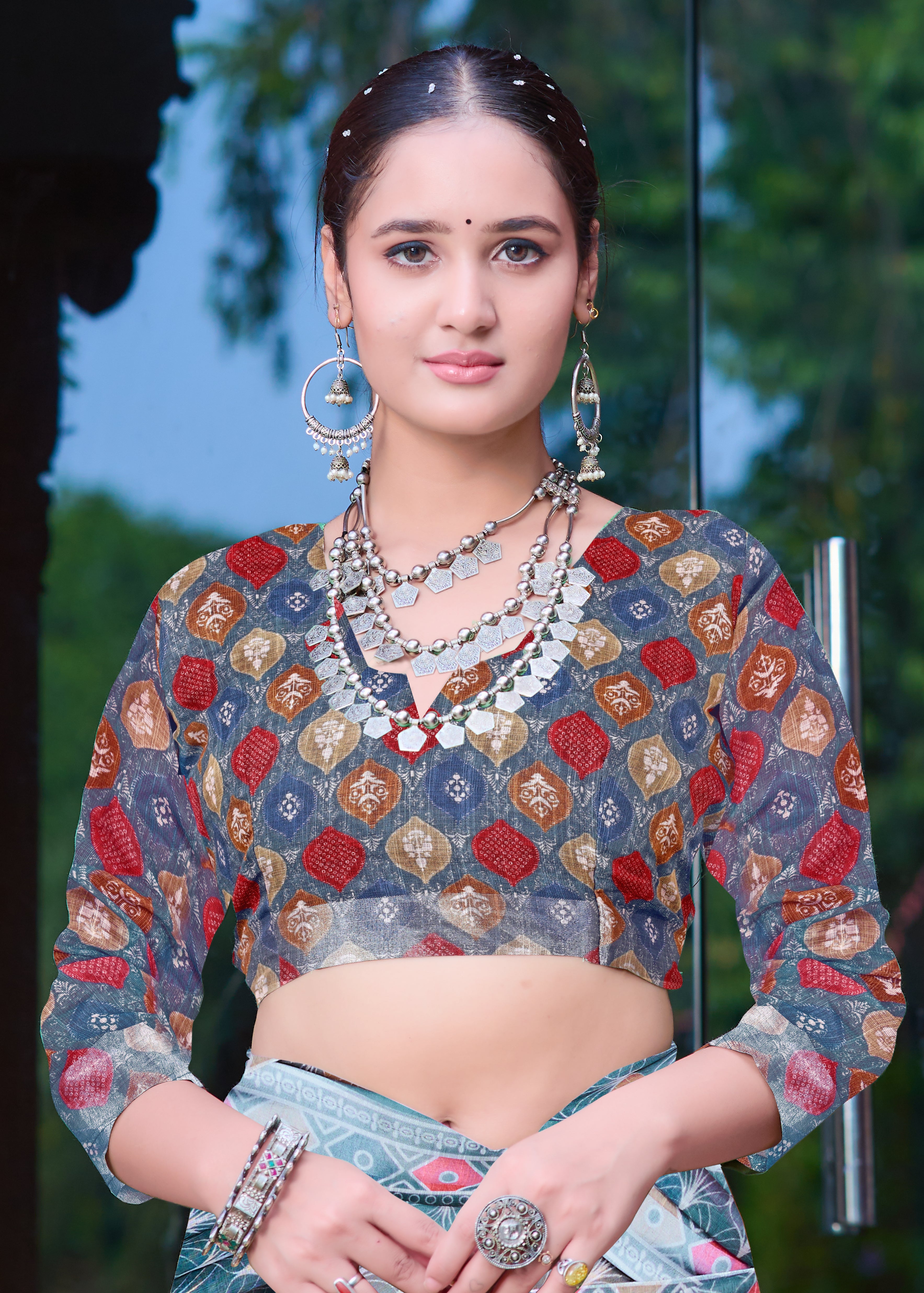 BLUE SAREE